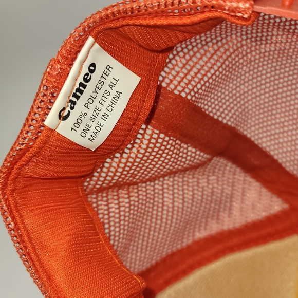 Furman Lumber Snap-back Trucker Hat orange.
Very - Picture 7 of 7